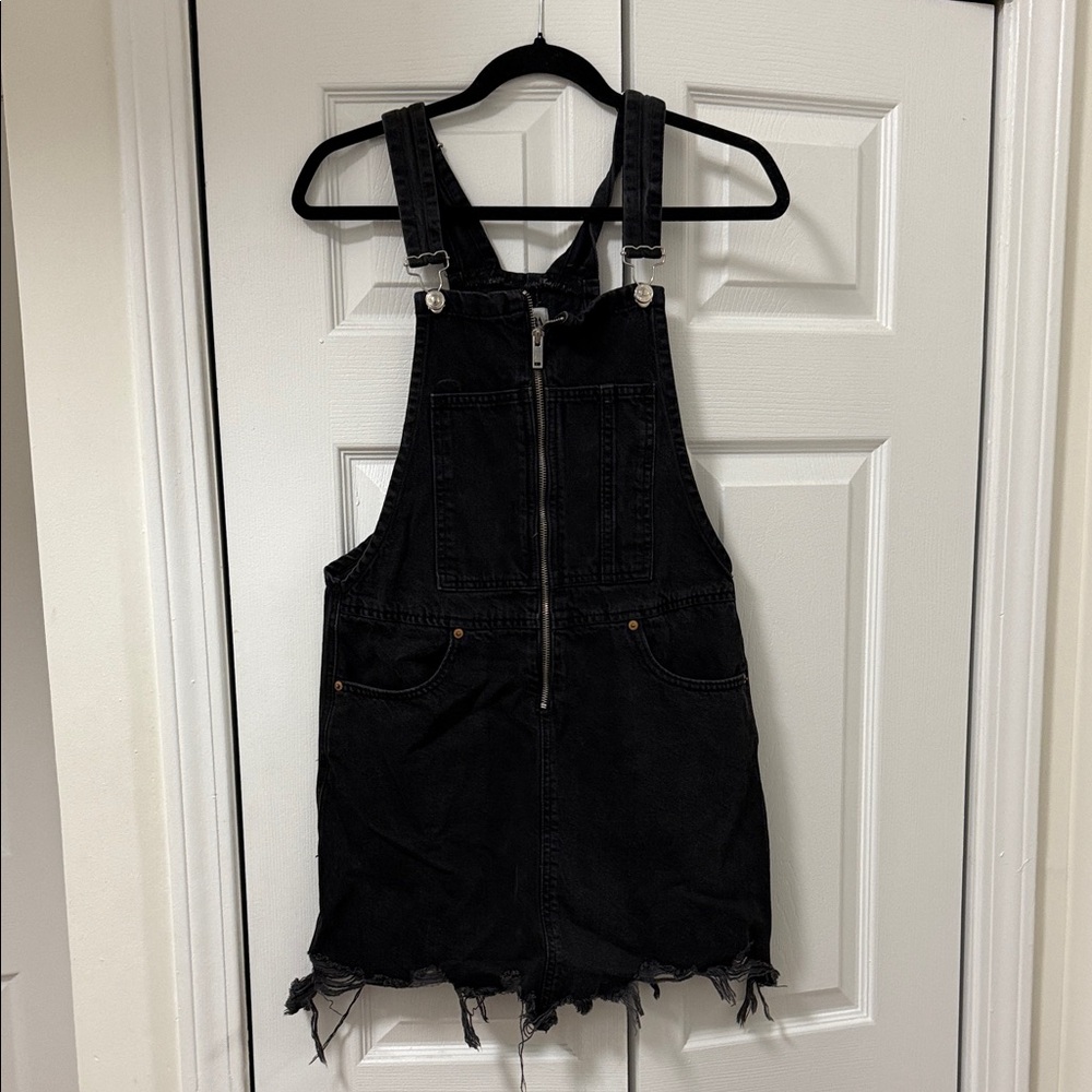 Zara Charcoal Denim Dress